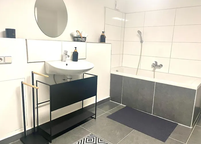Stilvolles Designappartment Mit Terasse & Garten Im Idylischem * Bindlach